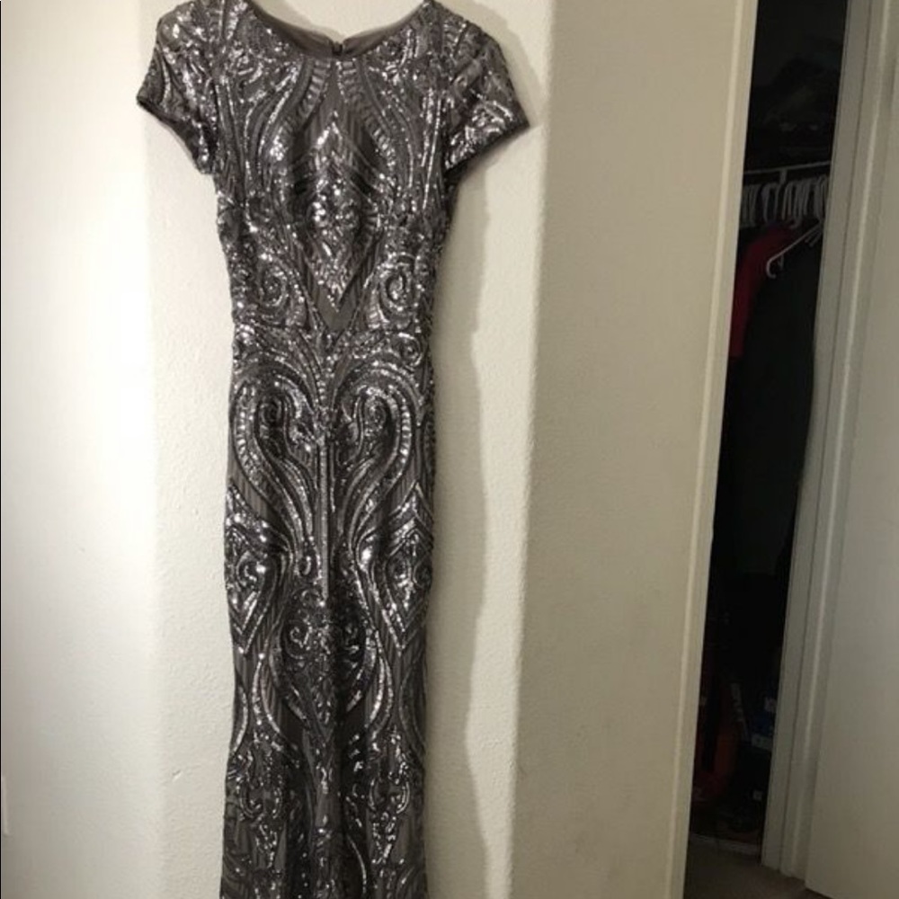 Gray dress
